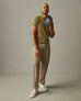 Men's Premium Slub Crew Tee - Sepia